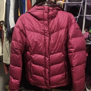 Columbia Women's Magenta Puffer Coat